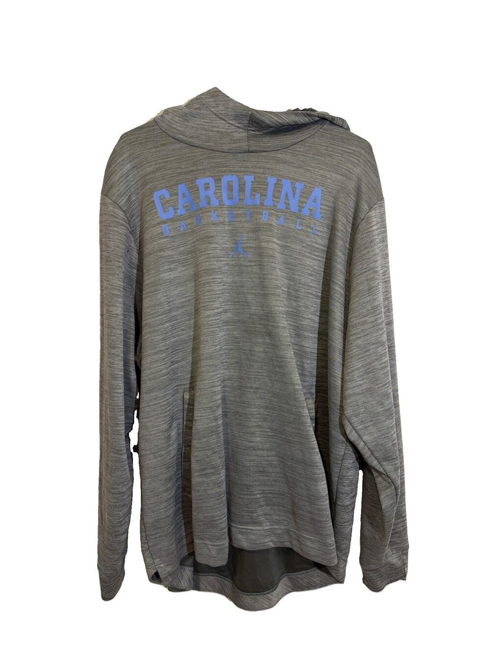 Nike Jordan Jumpman North Carolina Tarheels Basketball Men's Hoodie Gray XXL